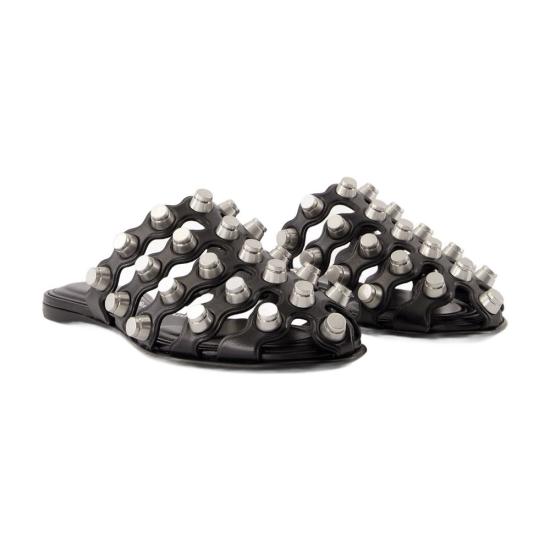  알렉산더 왕 플랫 슈즈 30125M014 001 BLACK - ALEXANDER WANG