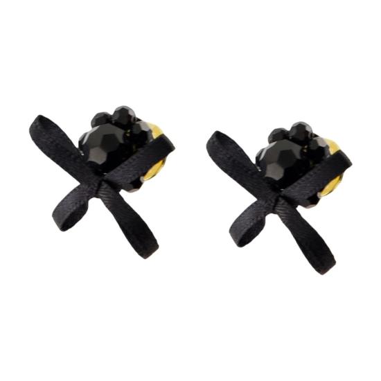 25FW 시몬로샤 이어링 ERG552 0903 black - SIMONE ROCHA