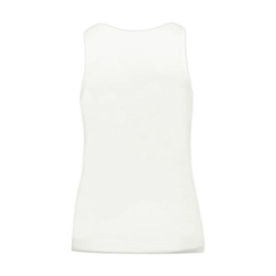 25SS 시몬로샤 민소매 티셔츠 5345 0553 white - SIMONE ROCHA