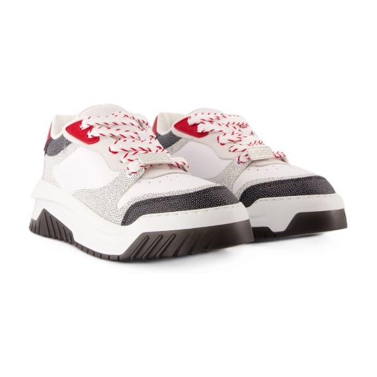 24FW 베르사체 스니커즈 1015437 1A12170 2BQ3P black - VERSACE