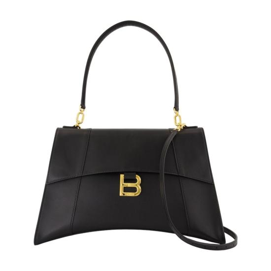  발렌시아가 다운타운 스몰 숄더백 810733 2ABF9 1000 BLACK