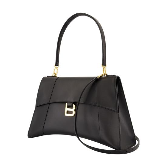  발렌시아가 다운타운 스몰 숄더백 810733 2ABF9 1000 BLACK - BALENCIAGA