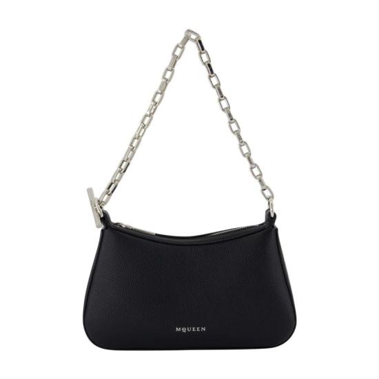 25FW 알렉산더 맥퀸 T 바 미니 숄더백 8419601VDGH1000 black