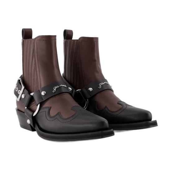 24FW 가니 부츠 S2745 045 black - GANNI