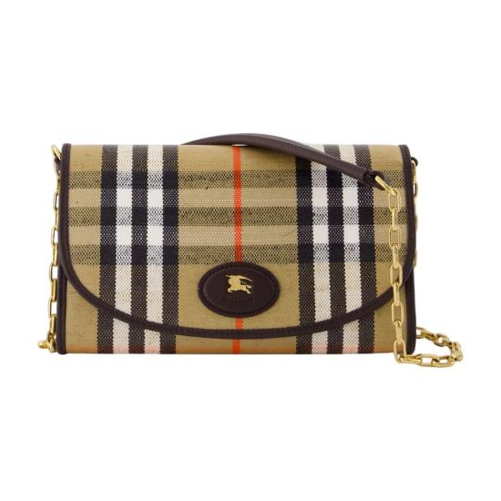 25FW 버버리 하이랜드 체인 스트랩 월렛 8112274 B9368 BEIGE