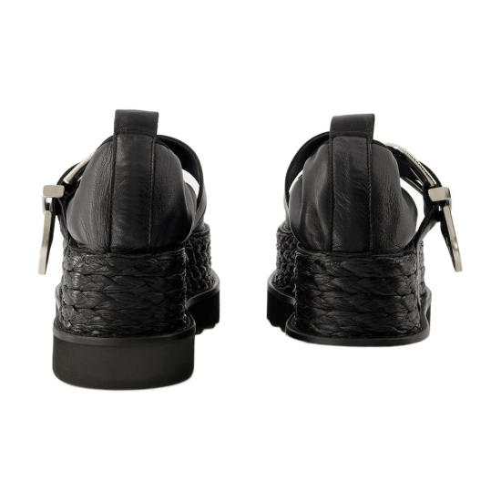  토가 플랫 슈즈 FTGPW131409005 black - TOGA