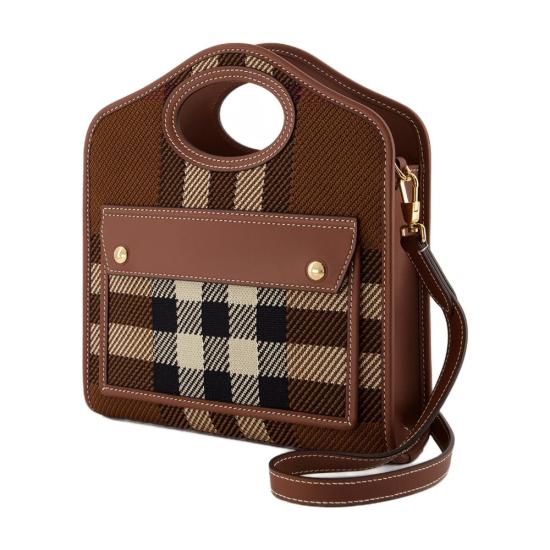  버버리 토트백 8049138 brown - BURBERRY