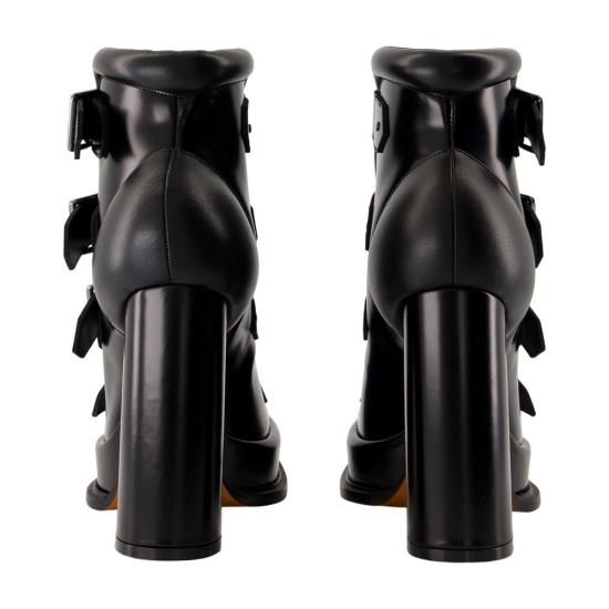 25SS 알렉산더 맥퀸 힐/펌프스 821450WIAES1065 black - ALEXANDER MCQUEEN