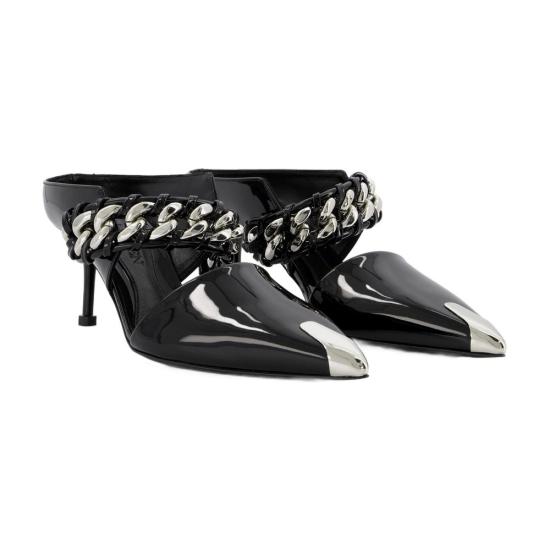  알렉산더 맥퀸 샌들 718868WIA3E1081 35 black - ALEXANDER MCQUEEN