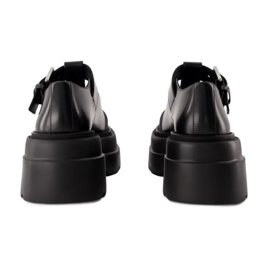 25SS 알렉산더 왕 플랫 슈즈 30125F045 001 black - ALEXANDER WANG