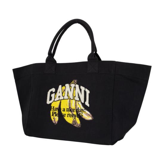 25FW 가니 토트백 A6896 099 black - GANNI
