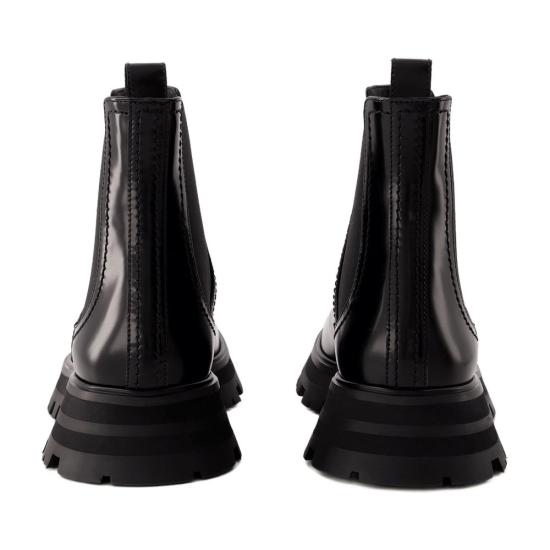 알렉산더 맥퀸 부츠 757487WIDU11000 BLACK - ALEXANDER MCQUEEN