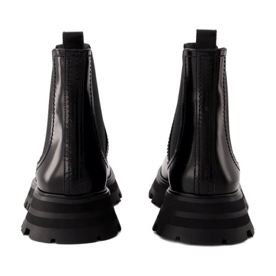  알렉산더 맥퀸 부츠 757487WIDU11000 black - ALEXANDER MCQUEEN