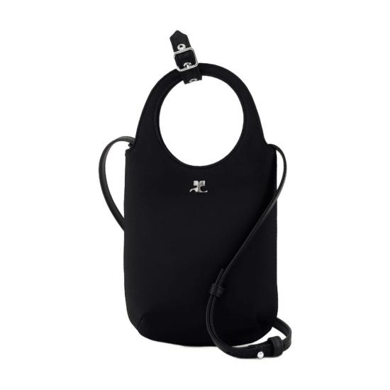 25SS 쿠레쥬 토트백 225GSA178PL0084 9999 black