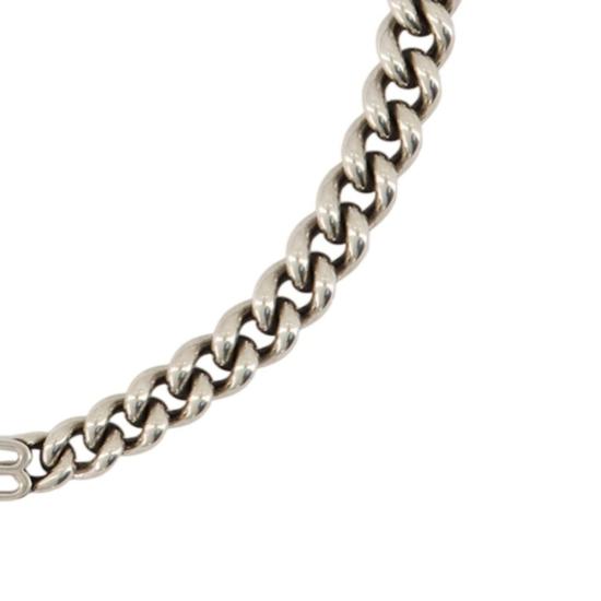 26FW 발렌시아가 BB 아이콘 구르메트 네크리스 723052 TZ99I 0911 SILVER - BALENCIAGA