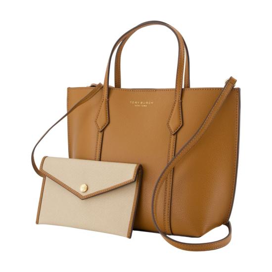26SS 토리버치 페리 스몰 토트백 177252 200 brown - TORY BURCH