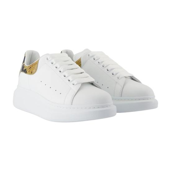 25FW 알렉산더 맥퀸 오버사이즈드 스니커즈 553770WIAE59288 white - ALEXANDER MCQUEEN