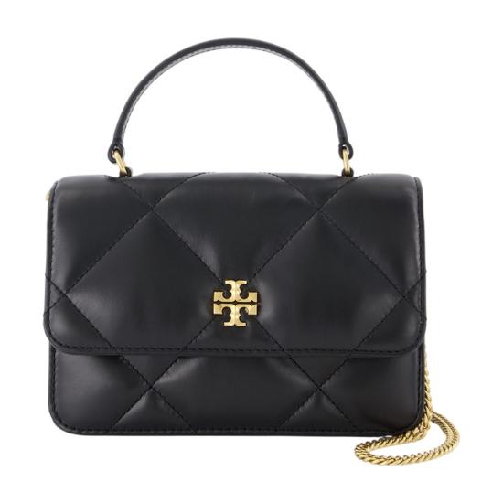26FW 토리버치 키라 다이아몬드 퀼트 체인 숄더백 158326 001 black
