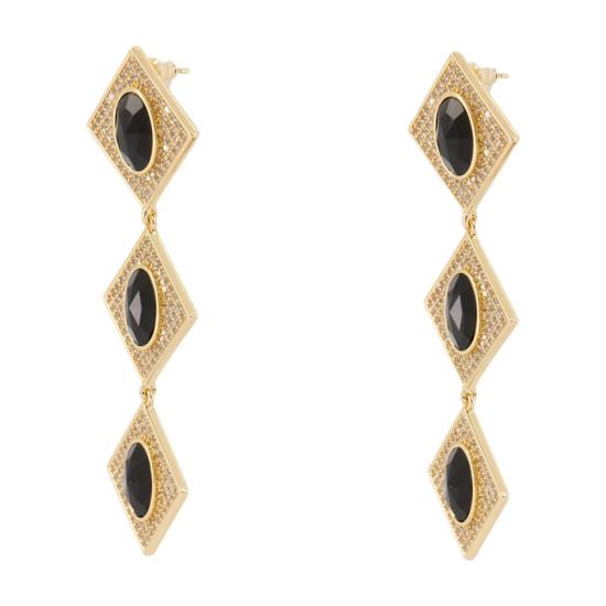 25FW 셀프 포트레이트 이어링 AW25 613E B gold - SELF PORTRAIT