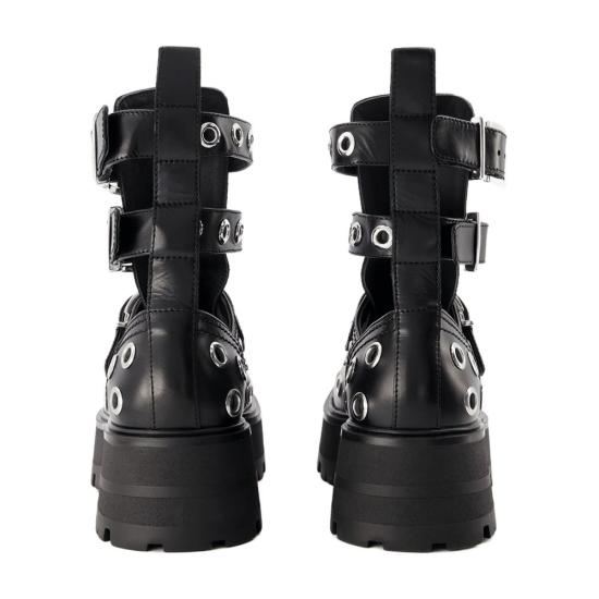  알렉산더 맥퀸 부츠 733046WIC781081 BLACK - ALEXANDER MCQUEEN