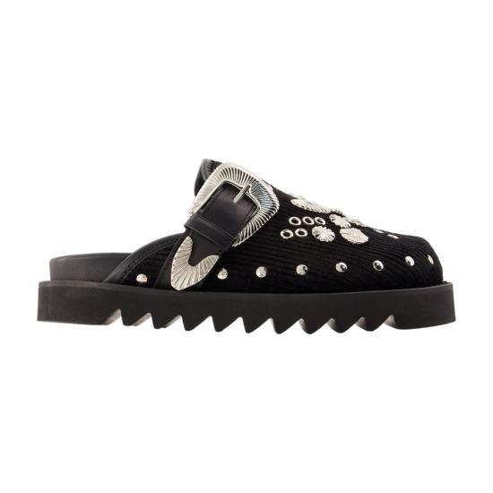 25FW 토가 뮬/슬리퍼 FTGPW105809039 black