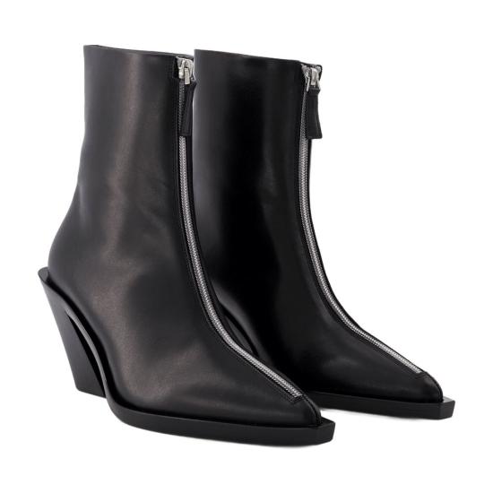  엘렘 부츠 ECLAIR ZIPPER BOOTS black - ELLEME