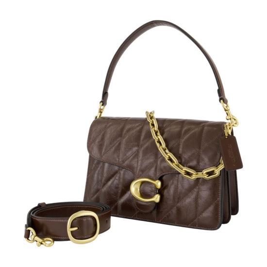 25FW 코치 숄더백 CAF55 B4MPL brown - COACH