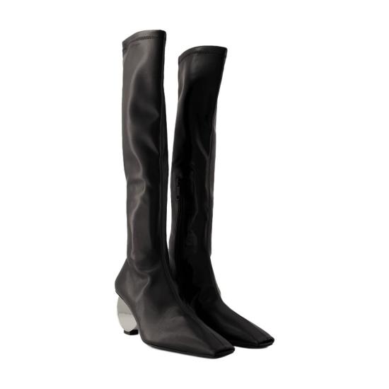  쿠레쥬 부츠 423SBT011PL0128 black - COURREGES