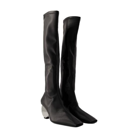 쿠레쥬 부츠 423SBT011PL0128 BLACK - COURREGES