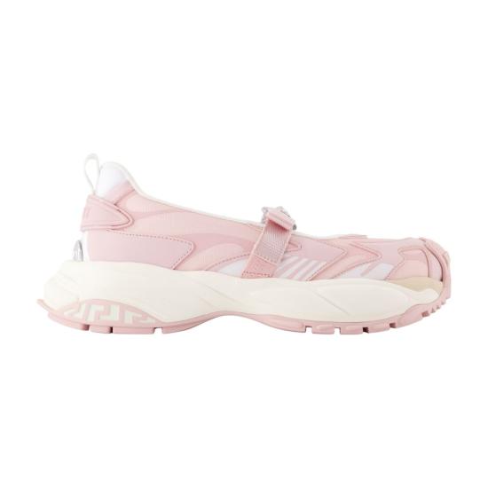 25FW 베르사체 플랫 슈즈 1019275 1A13877 2PU1P PINK