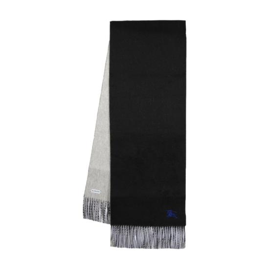 25FW 버버리 캐시미어 머플러 8110021 A1664 black - BURBERRY