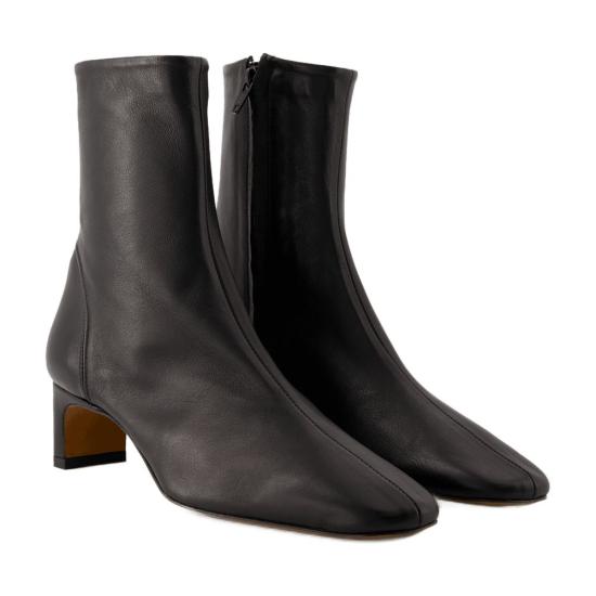 25FW 루즈 부츠 I02DORIA10002 black - ROUJE