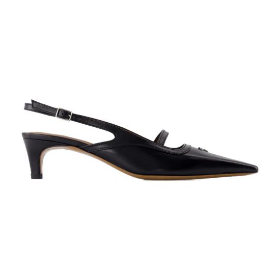  메종키츠네 플랫 슈즈 NW04305LR0006 P199 BLACK