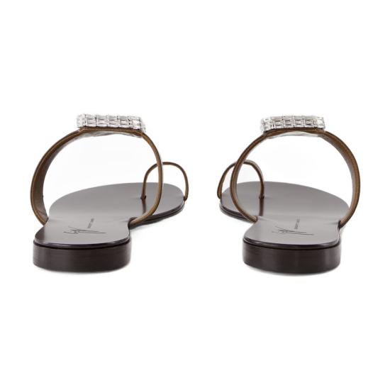  쥬세페자노티 샌들 E500021 002 BROWN - GIUSEPPE ZANOTTI
