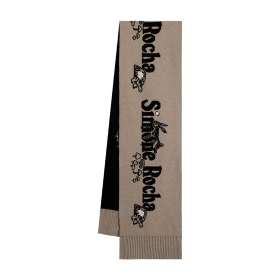 25FW 시몬로샤 머플러/스카프 KIMK2WDB 0669 beige - SIMONE ROCHA