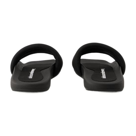 26SS 알렉산더 왕 플랫 슈즈 30221S059 001 black - ALEXANDER WANG