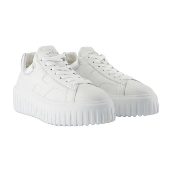 26FW 호간 H-스트라이프 스니커즈 HXW6450FC60KU0 0351 white - HOGAN