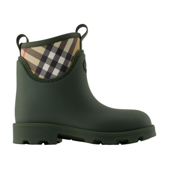 25FW 버버리 마쉬 스탬프 로우 부츠 8111711 C1173 green