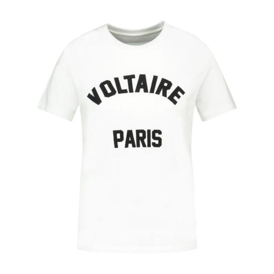 25FW 자딕앤볼테르 반팔 티셔츠 JWTS02837 107 white