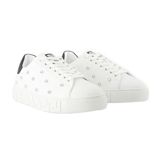 25SS 베르사체 스니커즈 1013568 1A13322 2W020 white - VERSACE
