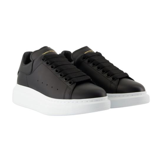 25FW 알렉산더 맥퀸 오버사이즈드 스니커즈 553770WIAIG1002 BLACK - ALEXANDER MCQUEEN