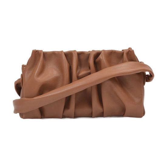  엘렘 크로스백 VAGUE LEATHER brown - ELLEME