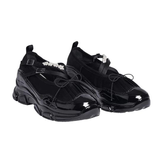 25FW 시몬로샤 플랫 슈즈 HT19B 0755 black - SIMONE ROCHA