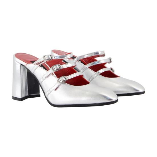 25FW 카렐 페리스 힐/펌프스 333142 05 silver - CAREL PARIS
