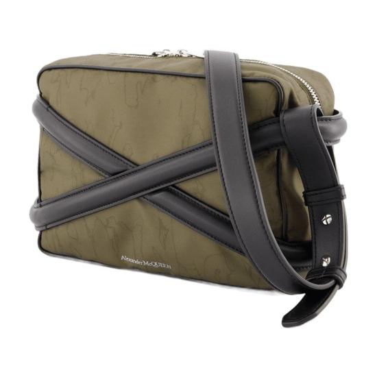  알렉산더 맥퀸 더 하네스 카메라 크로스백 7262921AAQ02670 khaki - ALEXANDER MCQUEEN