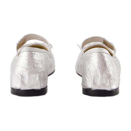 25SS 애니빙 플랫 슈즈 A 14 10846 SLV1 silver - ANINE BING