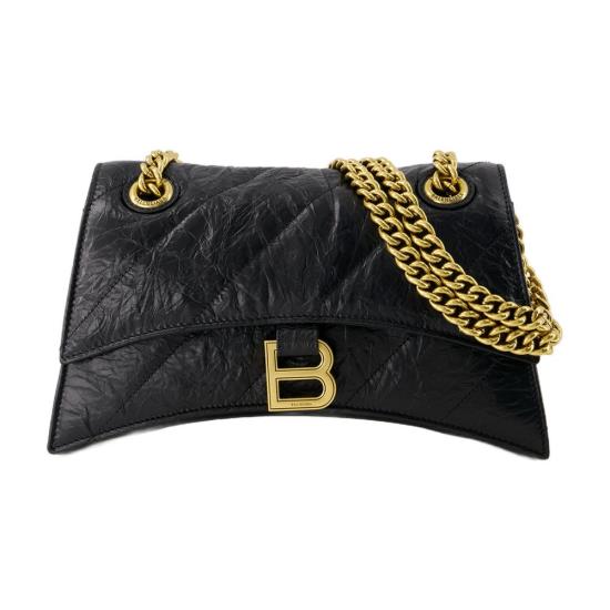  발렌시아가 크러쉬 스몰 체인 백 716351 210J1 1000 black