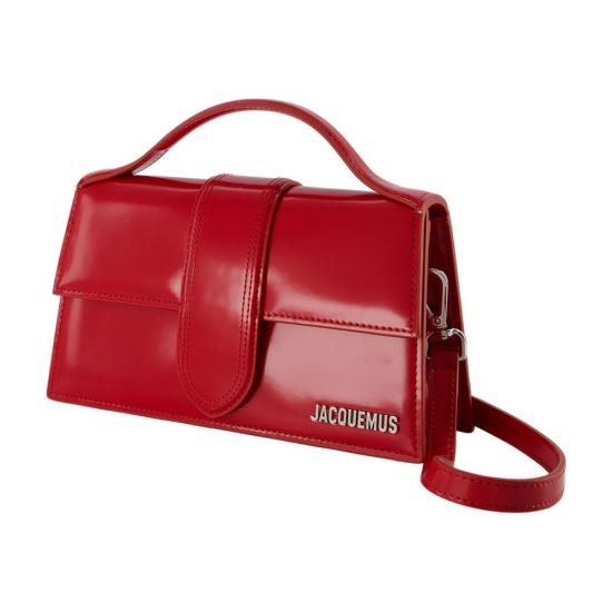 26SS 자크뮈스 라지 밤비노 크로스바디 플랩 백 BAW00007AC18A01 470 red - JACQUEMUS