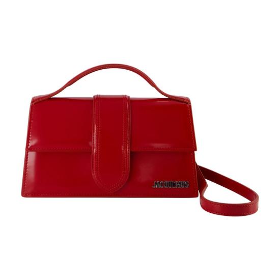 26SS 자크뮈스 라지 밤비노 크로스바디 플랩 백 BAW00007AC18A01 470 red
