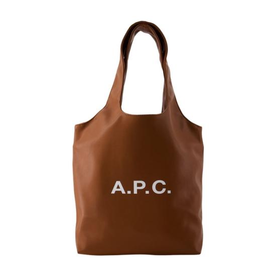  아페쎄 니논 스몰 토트백 PUAAT M61861 CAD BROWN